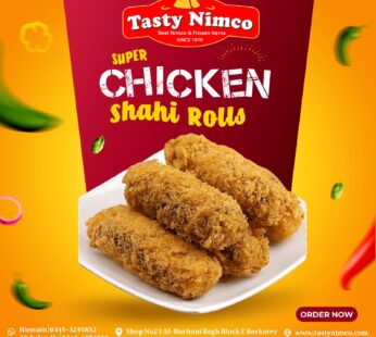 Crispy Chicken Shahi Rolls PCS (Per Box 12)