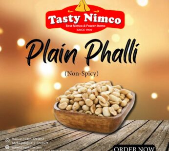 Plain Salted Phalli (Non-Spicy Peanuts) 160 Gms