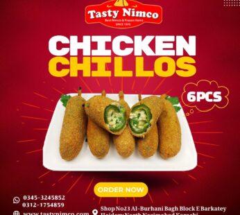 Peri Bites (Chicken Chillos) PCS (Per Box 6)