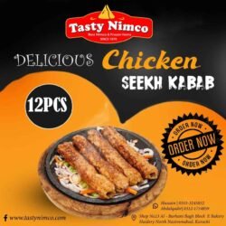 Frozen Chicken Seekh Kabab