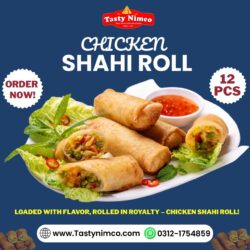 Chicken Shahi Rolls PCS (Per Box 12)
