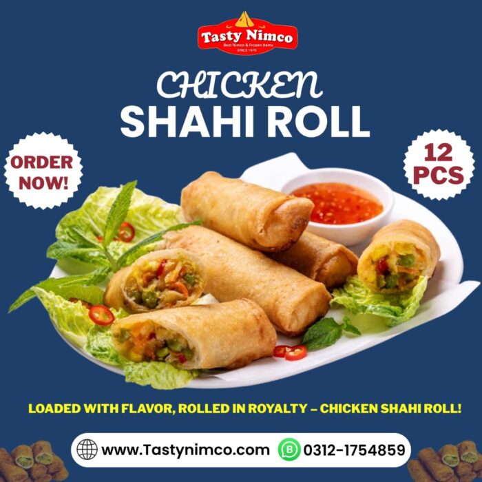 Chicken Shahi Rolls PCS (Per Box 12) - Image 1