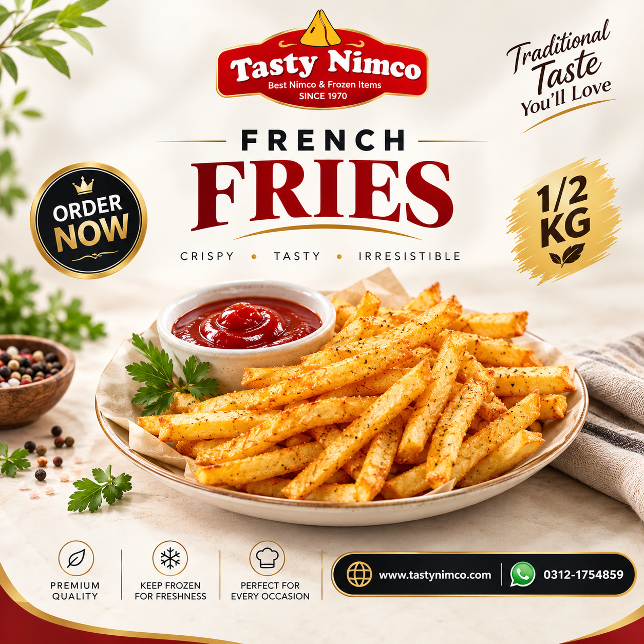 2024/05/1189455.png French Fries (Half Kg ) - Image 1