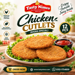 Chicken Cutlets BOHRA'S Special (12 Pcs)