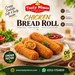 Chicken Bread Rolls (06 Pcs)