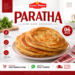 Plain Lacha Paratha (06 Pcs)