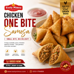Chicken Onebite Samosa (24 Pcs)