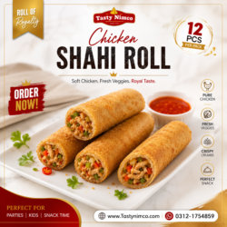 Chicken Shahi Rolls PCS (Per Box 12)