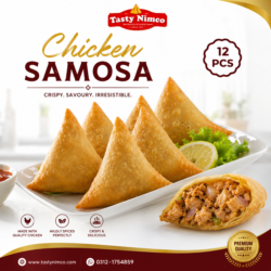 Chicken Samosa PCS (Per Box 12)