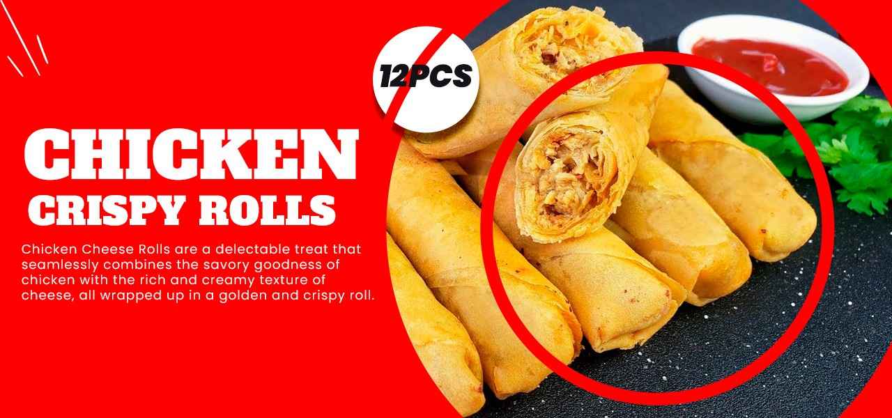 chicken crispy rolls