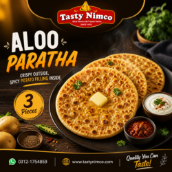 Best Aloo Paratha in Karachi – Authentic, Hot & Delicious - 3 Pcs