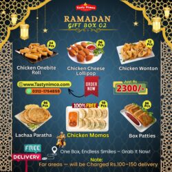 Ramadan Gift Box 02 – Complete Iftar Snack Combo | Free Delivery | Tasty Nimco