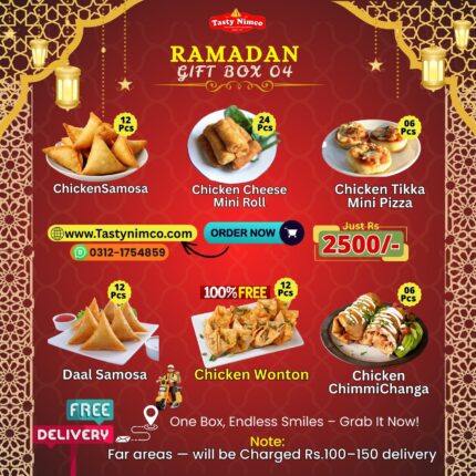 Ramadan Gift Box 04 – Premium Frozen Iftar Deal | Tasty Nimco Karachi