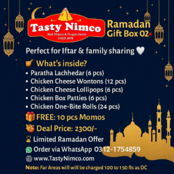 Ramadan Gift Box 02 – Complete Iftar Snack Combo | Free Delivery | Tasty Nimco - Image 2