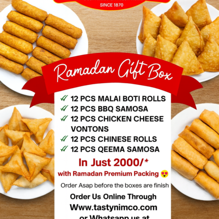Ramadan Special Frozen Snacks Gift Box – 60 Pcs