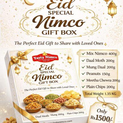 Best Nimco Gift Box in Karachi – Eid Special 1.35kg | Tasty Nimco
