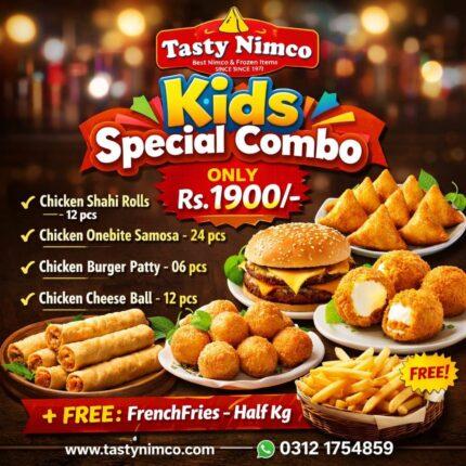 Kid's Special Combo – (Free Half kg FrenchFries) – Rs.1900