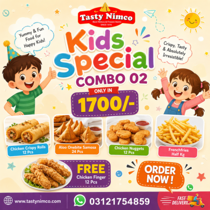 Kid's Special Combo – (Free 12Pcs  Chicken Finger) – Rs.1700
