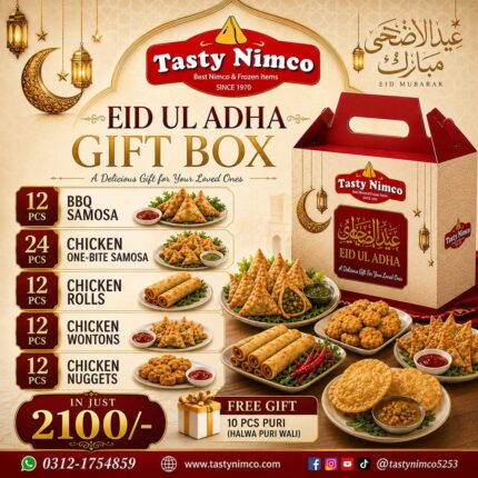 Tasty Nimco Eid-ul-Adha Special Gift Box – Premium Frozen Snack Platter